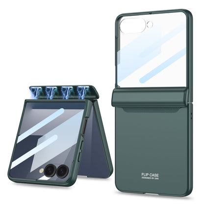 Magnetic All-included Shockproof Phone Case For Galaxy Flip 7/6/5/4/3 With Back Screen Protector