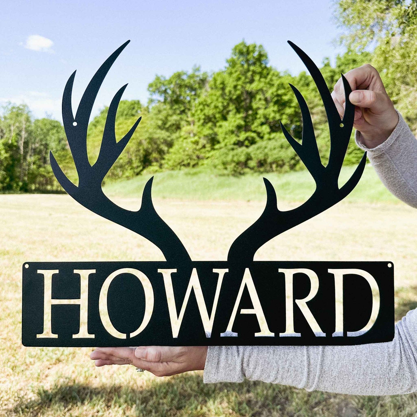 Deer Antler Monogram