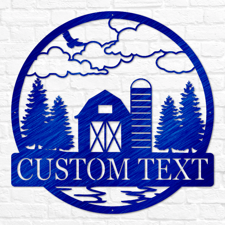 Barn Outdoor Monogram