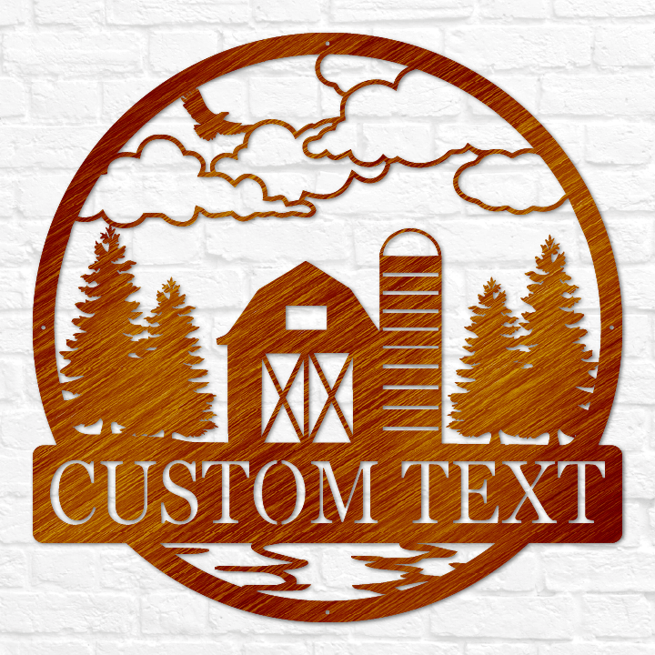 Barn Outdoor Monogram