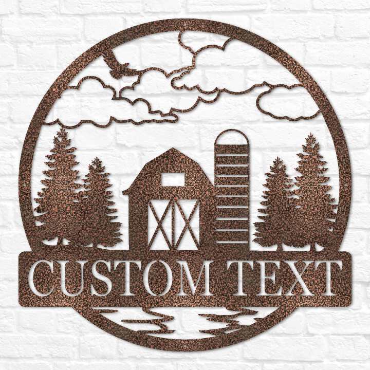 Barn Outdoor Monogram