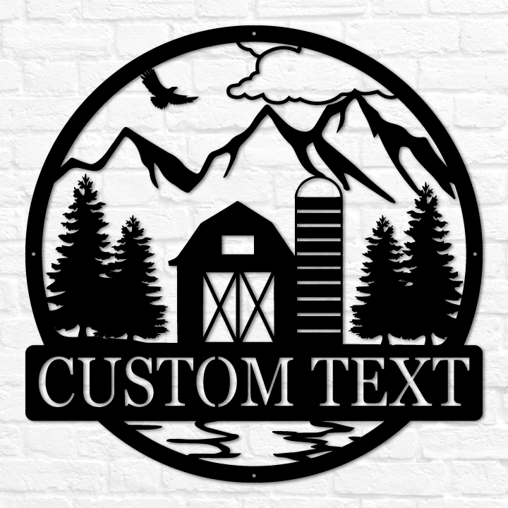 Barn Outdoor Monogram