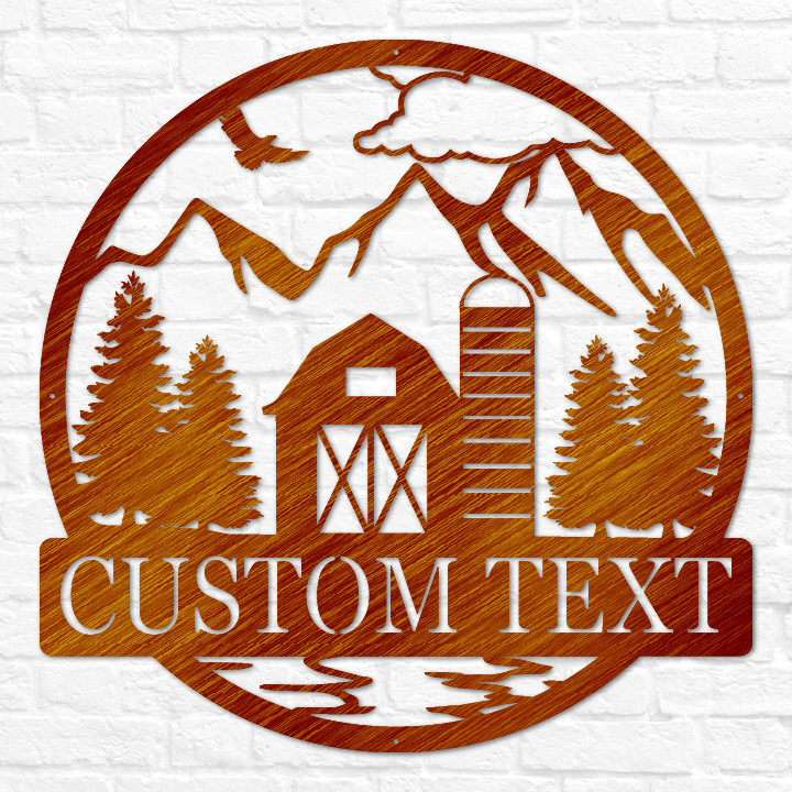 Barn Outdoor Monogram