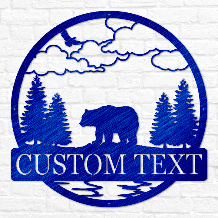 Bear Outdoor Monogram