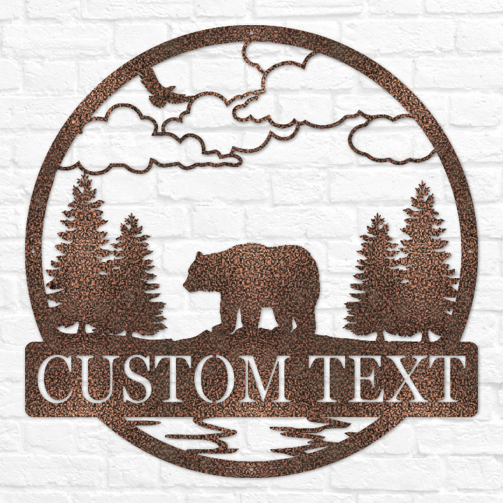 Bear Outdoor Monogram