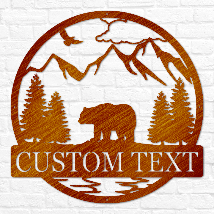 Bear Outdoor Monogram