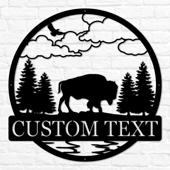 Bison Outdoor Monogram