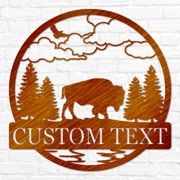 Bison Outdoor Monogram