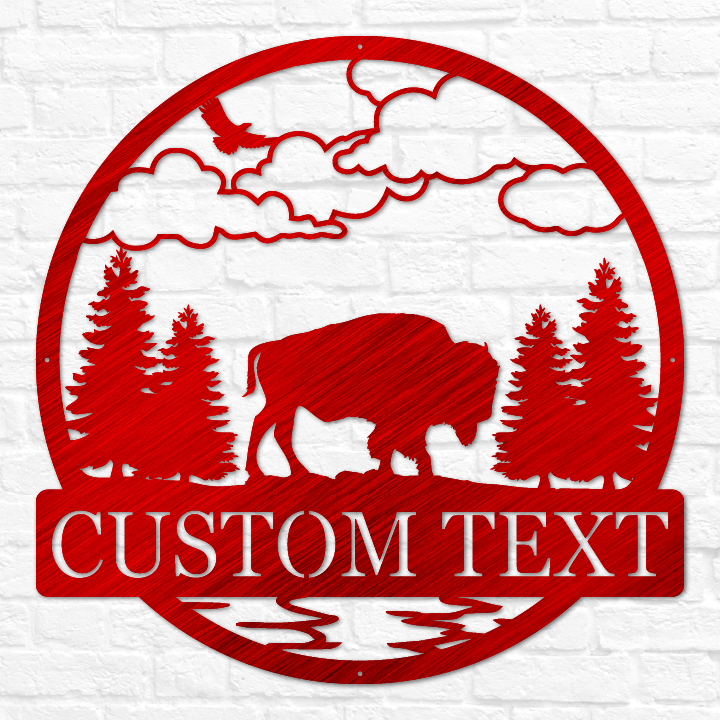 Bison Outdoor Monogram