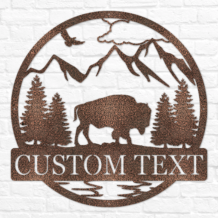 Bison Outdoor Monogram