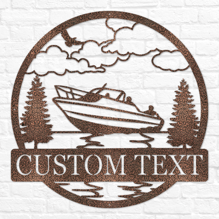 Boat Outdoor Monogram