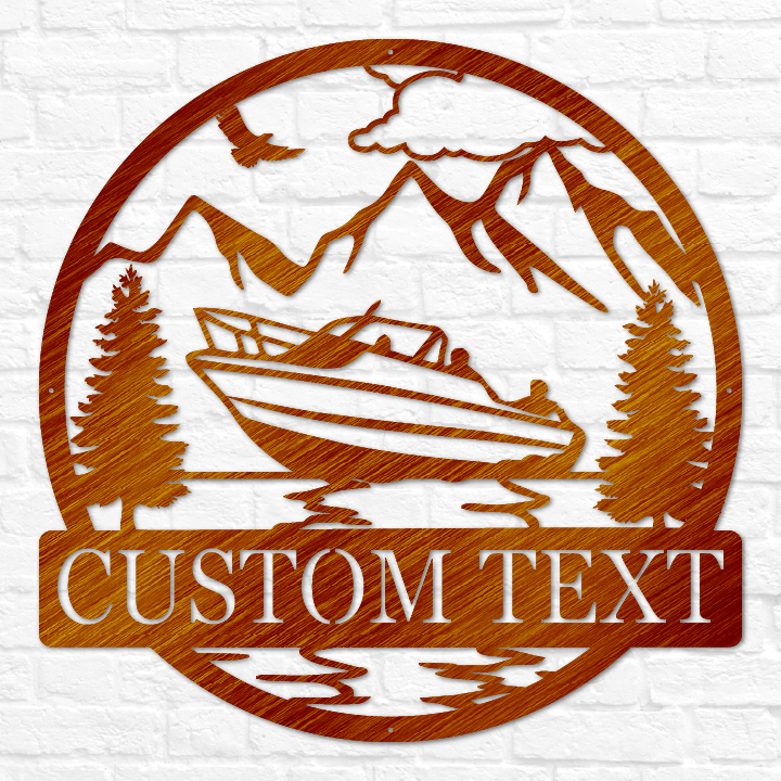 Boat Outdoor Monogram