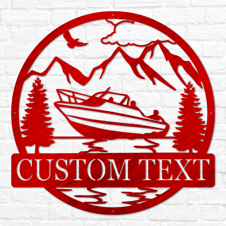 Boat Outdoor Monogram