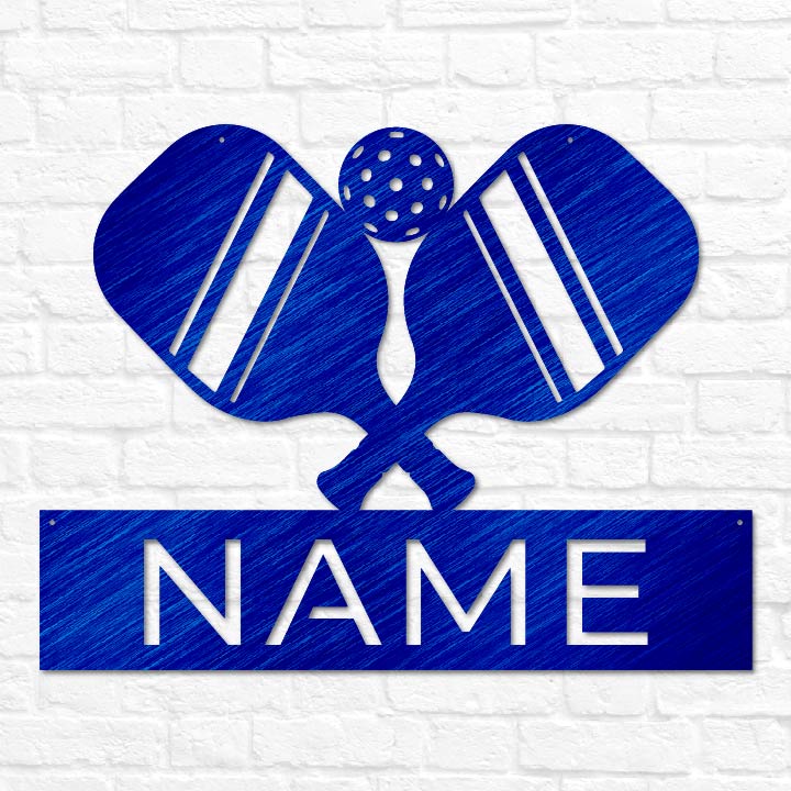 Pickle Ball Name Sign