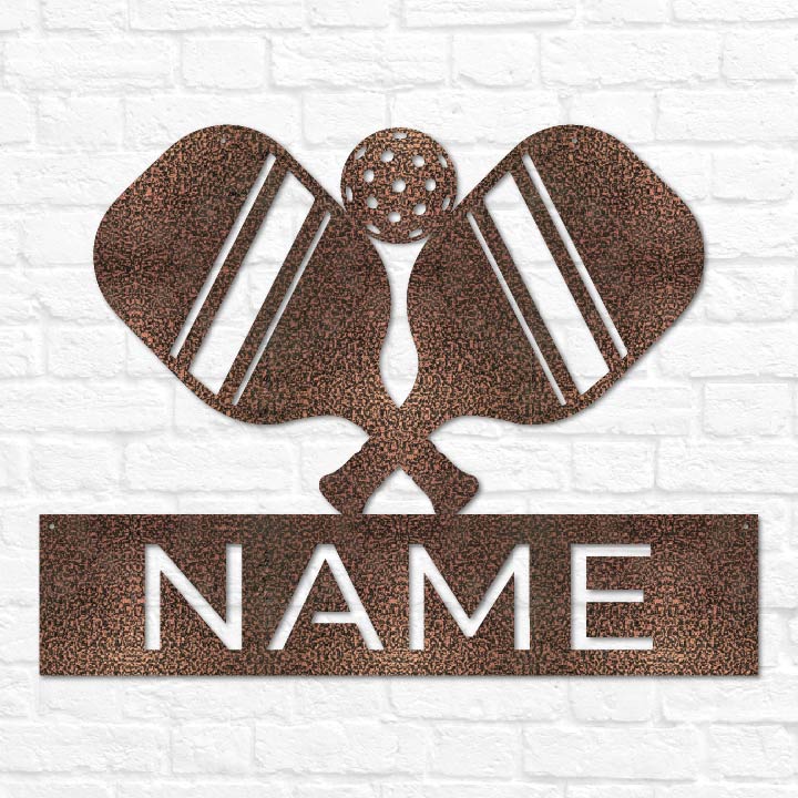 Pickle Ball Name Sign