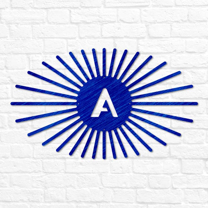 Starburst Letter Monogram