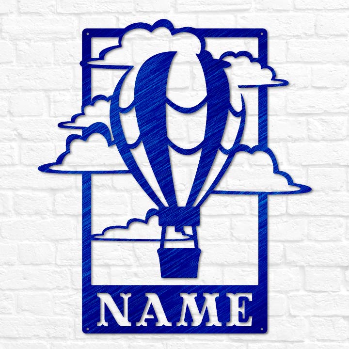 Hot Air Balloon Monogram