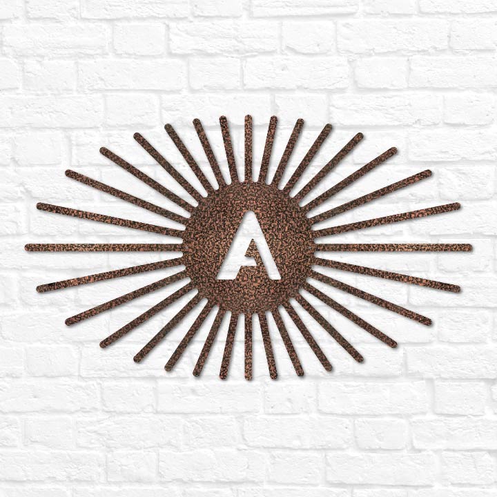 Starburst Letter Monogram