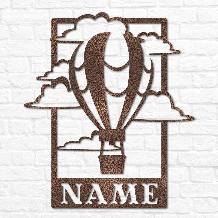 Hot Air Balloon Monogram