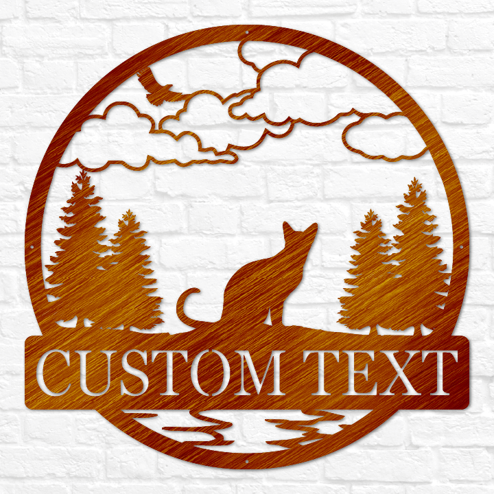 Cat Outdoor Monogram