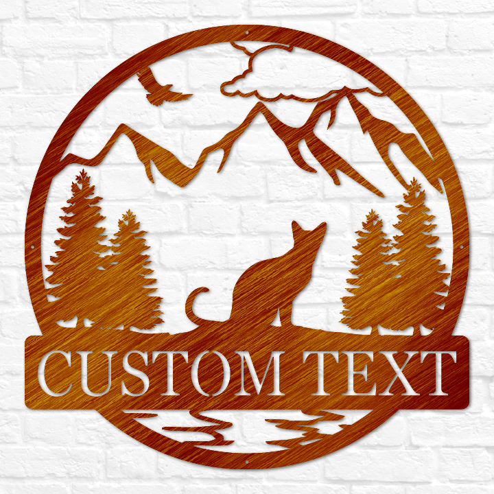 Cat Outdoor Monogram