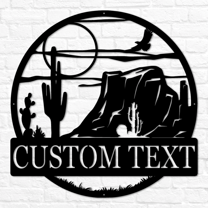 Desert Outdoor Monogram