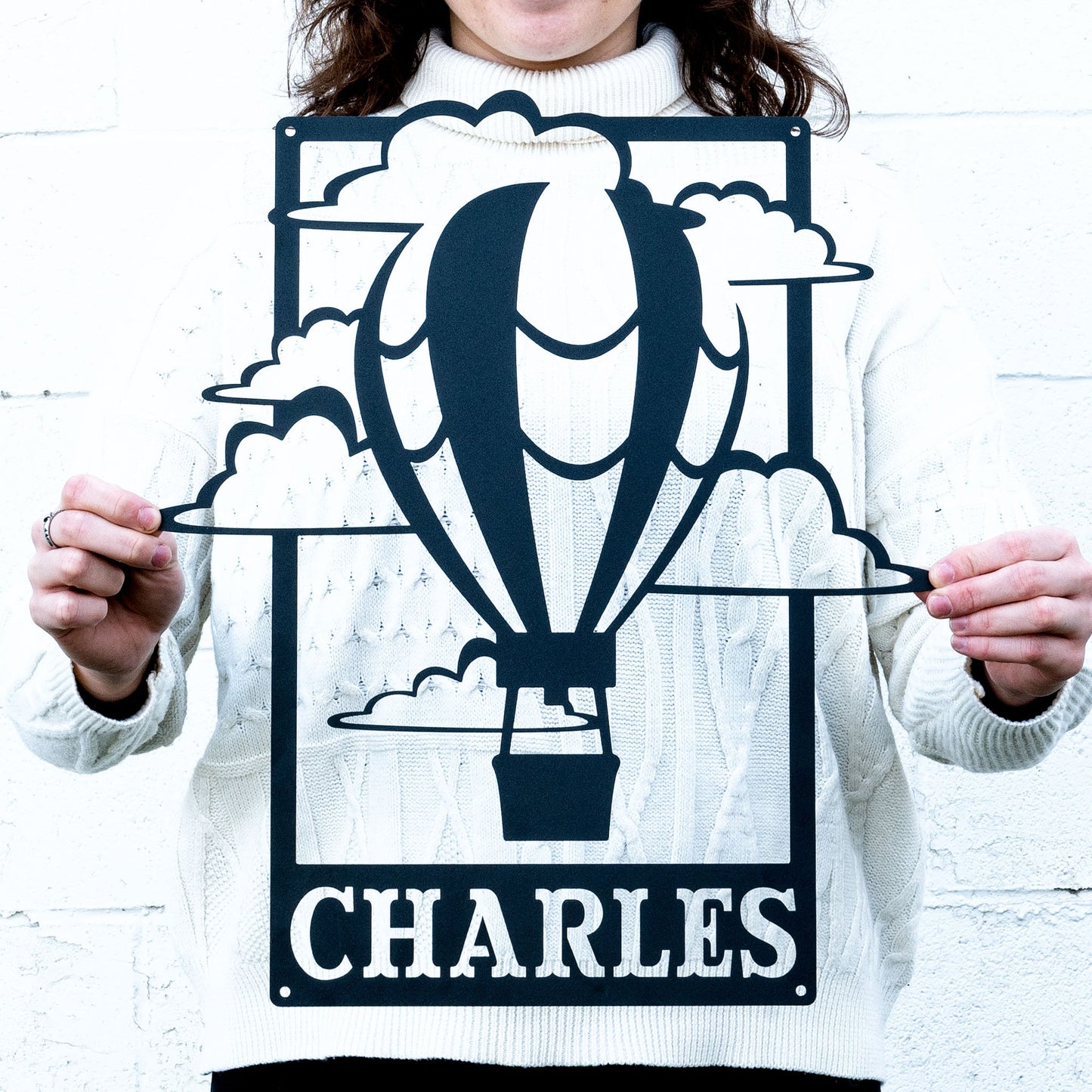 Hot Air Balloon Monogram