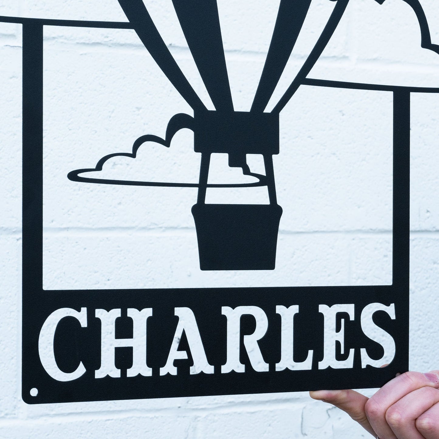 Hot Air Balloon Monogram