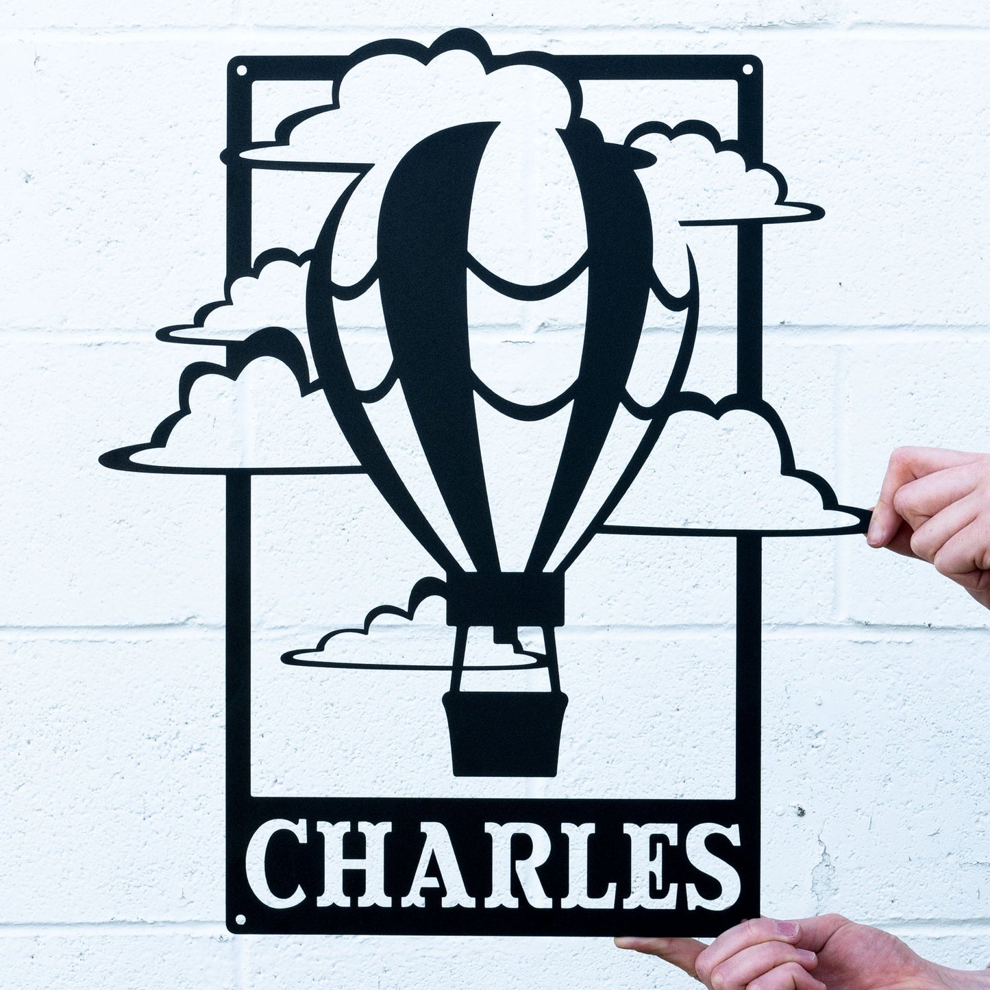 Hot Air Balloon Monogram