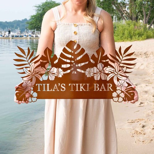 Tiki Bar Monogram