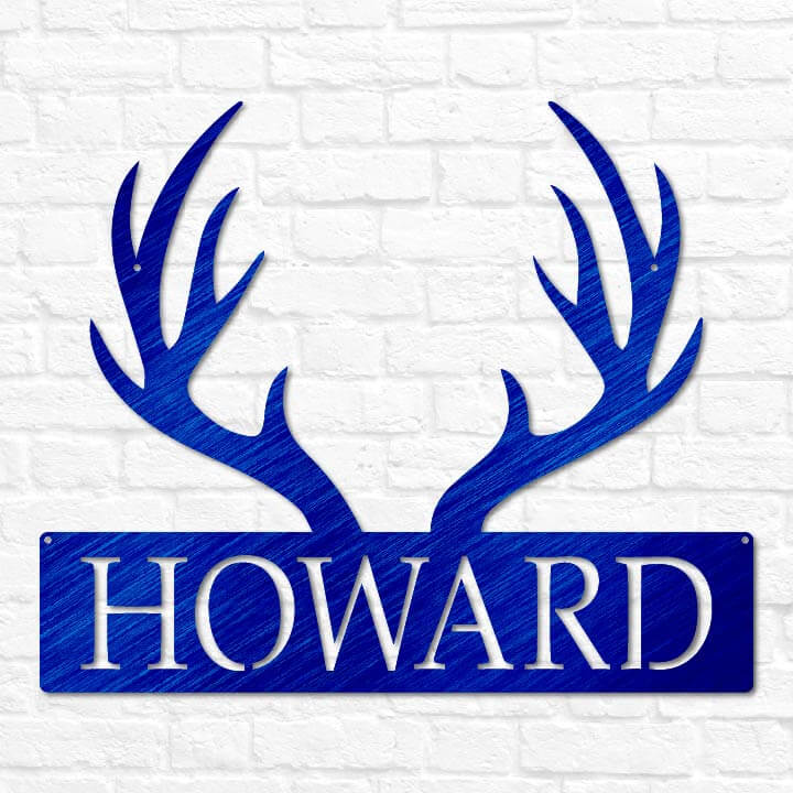 Deer Antler Monogram