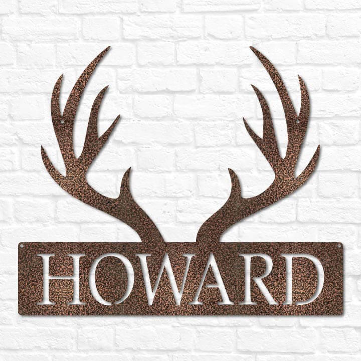 Deer Antler Monogram