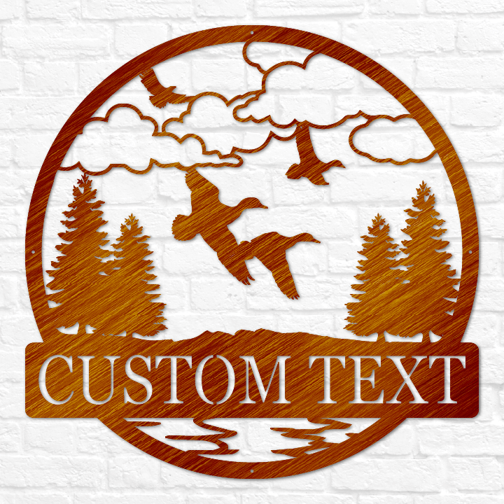 Duck Outdoor Monogram