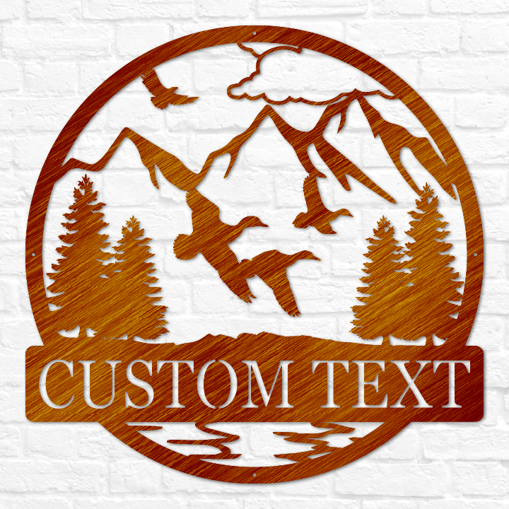 Duck Outdoor Monogram