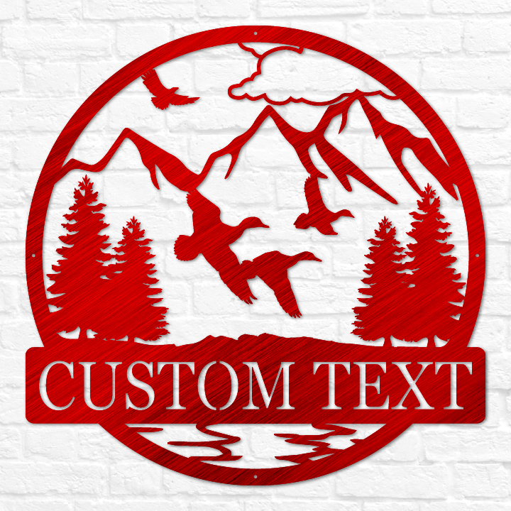 Duck Outdoor Monogram