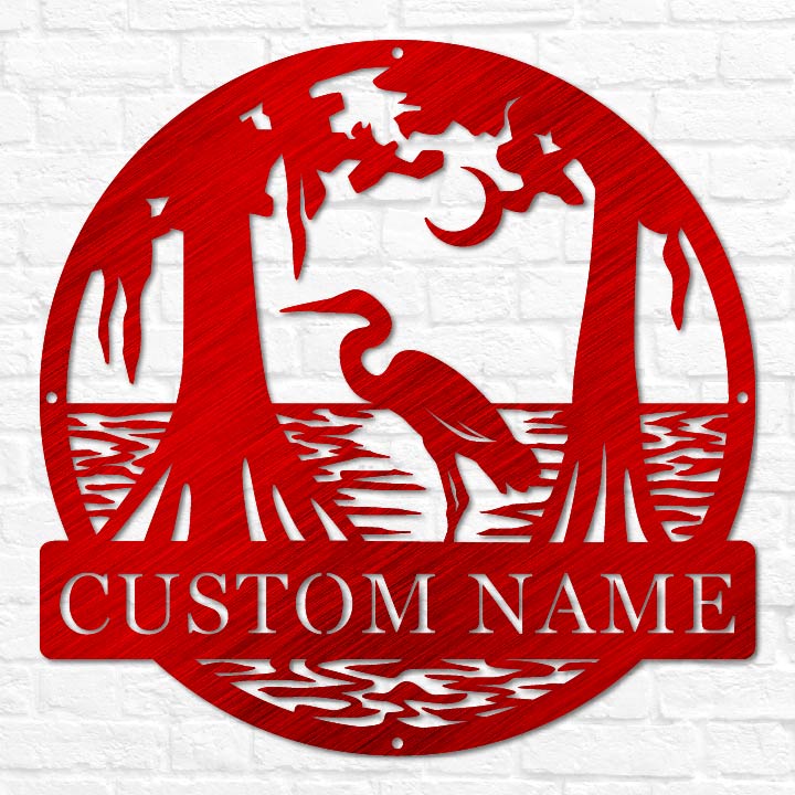 Heron Outdoor Monogram