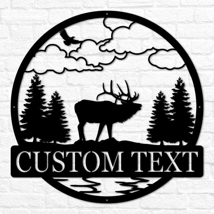 Elk Outdoor Monogram