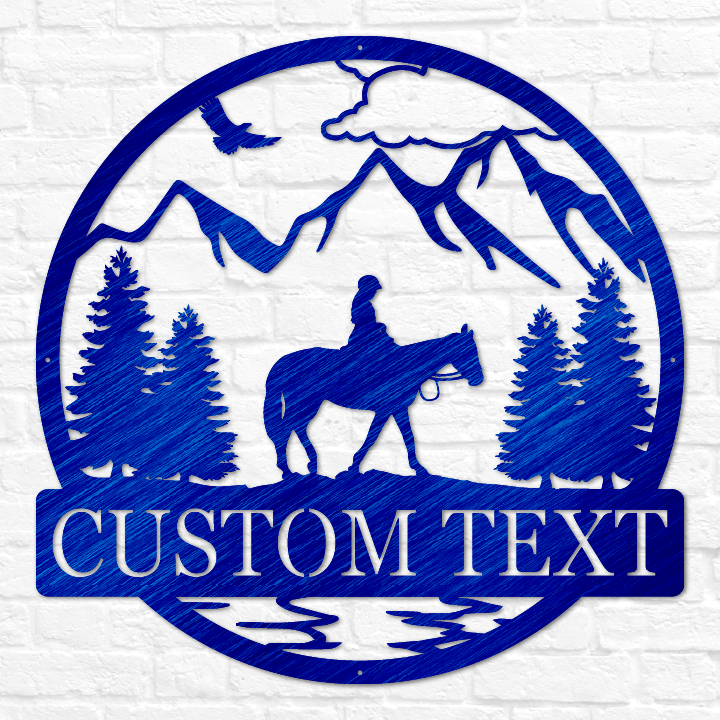 Horse Equestrian Outdoor Monogram