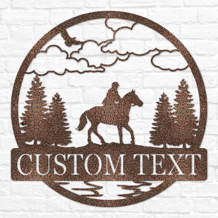 Horse Equestrian Outdoor Monogram