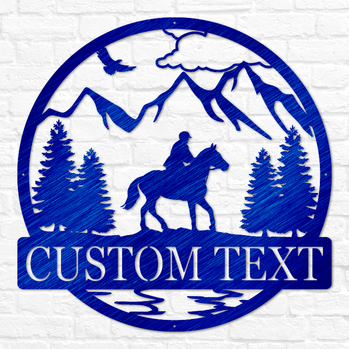 Horse Equestrian Outdoor Monogram