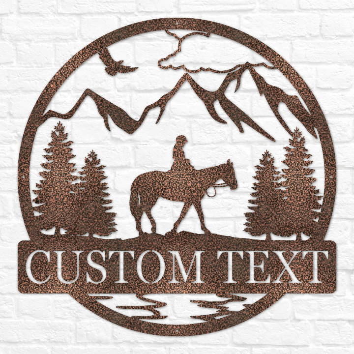 Horse Equestrian Outdoor Monogram