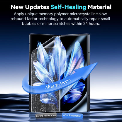 Galaxy Z Fold7 Fold6 Fold5 Foldable Screen Protector With Auto Align Mounting Frame Kit