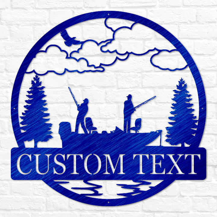 Fishing Boat Outdoor Monogram