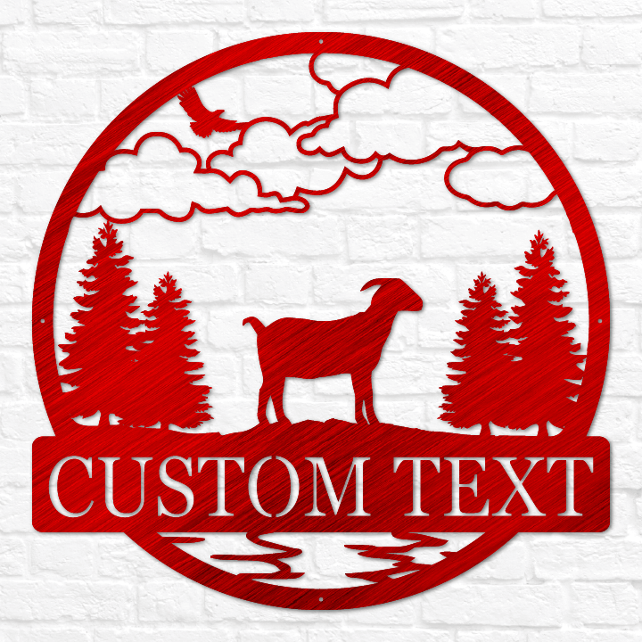 Goat Outdoor Monogram