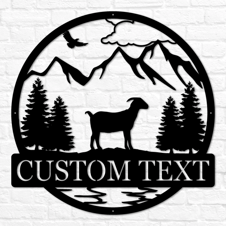 Goat Outdoor Monogram