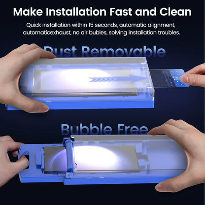 2PS/Set Samsung 24U/S23/22/21+ Curved 2.5D Radian Anti-Peeping Privacy Protector Dust-Free Full-Screen Protector