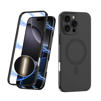 Wireless Charging case with Magnetic Border case for iphone 15 16 Pro Max
