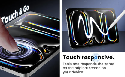Apple iPad Pro Flat HD High-Penetration Screen Protector Fall-Proof for 13 10.5 Inch Air Full Series Compatible All Sizes