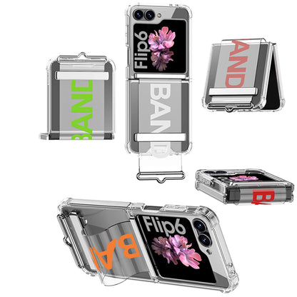 Wristband Case For Samsung Galaxy Z Flip 6 Anti-Fall Protective Cover For Z Flip 6