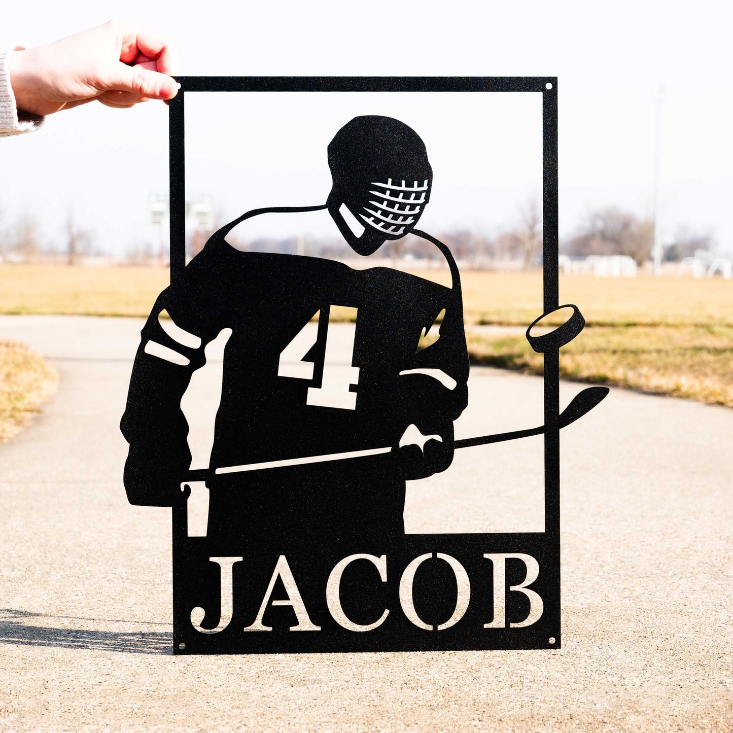 Hockey Athlete Monogram